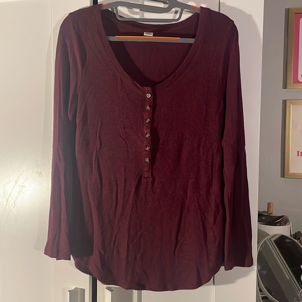 Maroon Long Sleeve